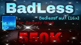 💙The Best Texture Pack BedlessNoob 550K! Review🔥