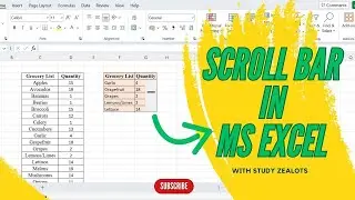 Scroll Bars in Excel: Boost Your Data Navigation Skills!