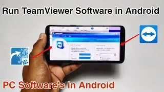 Run TeamViewer Software in Android Phone using Exagear Windows Emulator | Pc Software's in Android