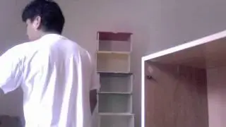 pintando cuarto de mi gorda