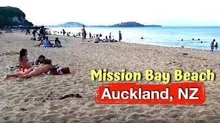 Mission Bay Beach - Auckland New Zealand New Year 2019