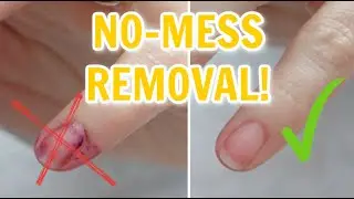 CLEAN & EASY Nail Polish Removal!