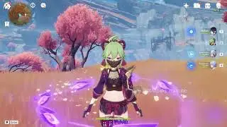 Kuki Shinobu Gameplay   Normal Attacks Elemental Skill Elemental Burst