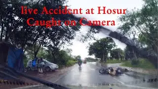 Hosur | Hosur live Accident Caught on Camera