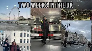 Two Weeks UK Vlog - London Eye, Big Ben, Ghetto Golf, GoKart, London Bridge