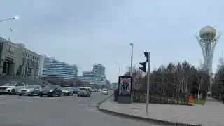 KAZAKHSTAN 🇰🇿 ASTANA DRIVING TOUR 4K  