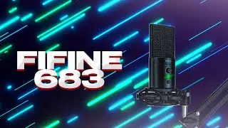 FIFINE 683 САМЫЙ ТОПОВЫЙ МИКРОФОН ДЛЯ ЮТУБЕРОВ И СТРИМЕРОВ