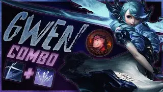 This is how you COMBO as GWEN | GWEN HUGE PLAY from a GWEN MAIN | League of Legends ✔