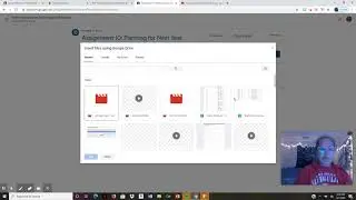 Uploading finished assignments to Google Classroom (student)