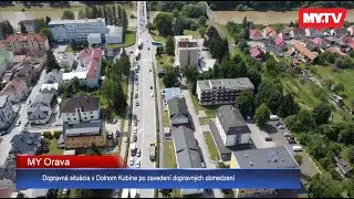 Dopravná situácia v Dolnom Kubíne po zavedení dopravných obmedzení