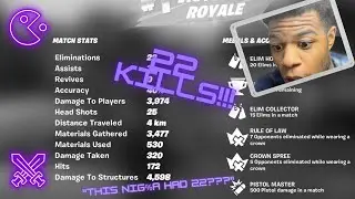 22 kill Trio win (FORTNITE)