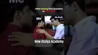 After Seeing first Question in Exam Hall 😂