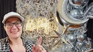 Chrome Silver Balloon Garland