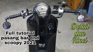 How to Install Bar End Mirrors on Scoopy 2021