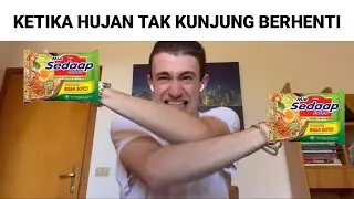 ketika hujan tak kunjung berhenti (azel meme)