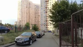 Жаркий летний вечер в Саратове, ЖК Черёмушки и Тау Галерея