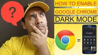 How To Enable Dark Mode On Chrome ( Android ) in Hindi