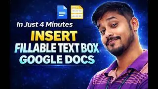 How To Insert A Fillable Text Box In Google Docs