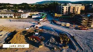 June 2022 - Almost finished view of Ballinteer ETNS school - #cinematic  #4K #drone