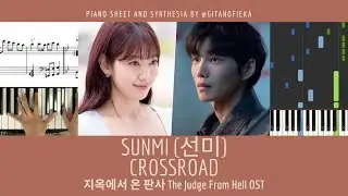 SUNMI 선미 - Crossroad | 지옥에서 온 판사 The Judge From Hell OST | Piano Cover | Sheet | Chord | Tutorial