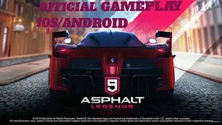 Asphalt 9 Legends Official Gameplay|| IOS/ANDROID 2018