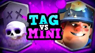 PRO vs PRO :: Tag vs Miniminter :: A New Dynasty!? :: Clash Royale