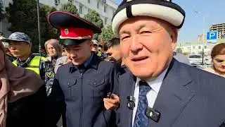 WHAT DID THE MAYOR OF OSH SAY ABOUT THE HARD WAR?