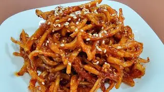 쉽게 만드는 반찬가게 1순위❗️진미채 볶음
