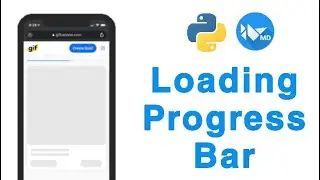 How To Create Loading Progress Bar Using KivyMD | Loading Progress Bar