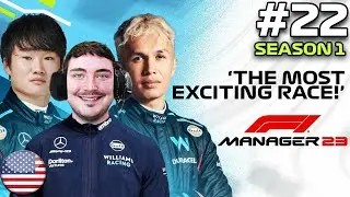 F1 MANAGER 23 | THE MOST EXCITING RACE! | Williams CAREER MODE #22 | F1 Manager 2023 