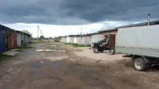Вездеход Беляшек первый выезд