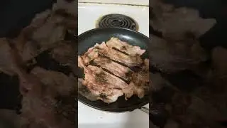 Working on breakfast, can’t ever go wrong with bacon.