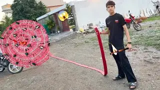 Piyush lit the Pathake like this || 😱🧨 Sourav Joshi vlogs