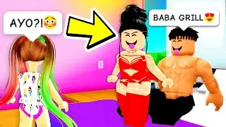 Spying on ONLINE DATERS as a BABY in Brookhaven!