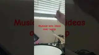 Musical drum soloing…. 