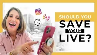 Instagram Live Updates (Should You Save Your Live Broadcast as an IGTV)