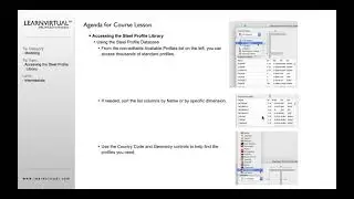 Accessing the Steel Profile Library in Archicad