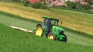 John Deere 6100 MC la cosit