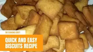 Quick And Easy Biscuits Recipe - The Cooking Croft