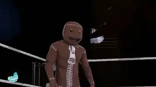 Sackboy in WWE 2K22