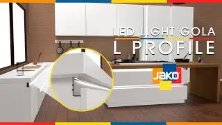 Handless LED GOLA profile for Cabinet  LAGO2703
