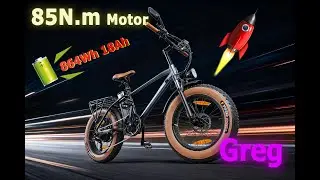 Great Value and Power, All in One! Greg Mountain Electric Bike, All-Terrain