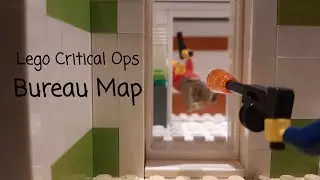Lego Critcal Ops - Bureau Map (Stop -  Motion)