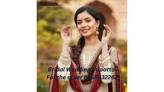 Bridal Wedding Dupatta