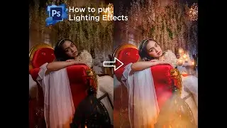 How to put Lighting effects using photoshop ( Tagalog Version )