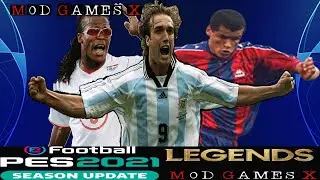 🔴 🎮 LIVE - PES 21 Mod Games X LEGENDS 7.8