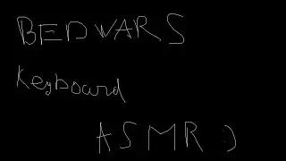 Keyboard ASMR + Mouse Sounds | 3FMC Bedwars :)