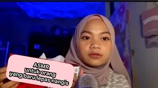 pov : member perempuan pujuk selepas nangis | ASMR (Malaysia ),kata kata,tapping,soft spoken