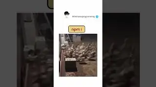 npm i | 