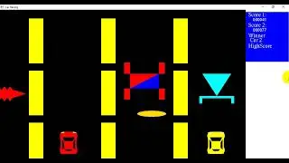 2D Raceing Car Game 3| Computer Graphics Tutorial | Simple Demo Project using OpenGL C++ Source Code